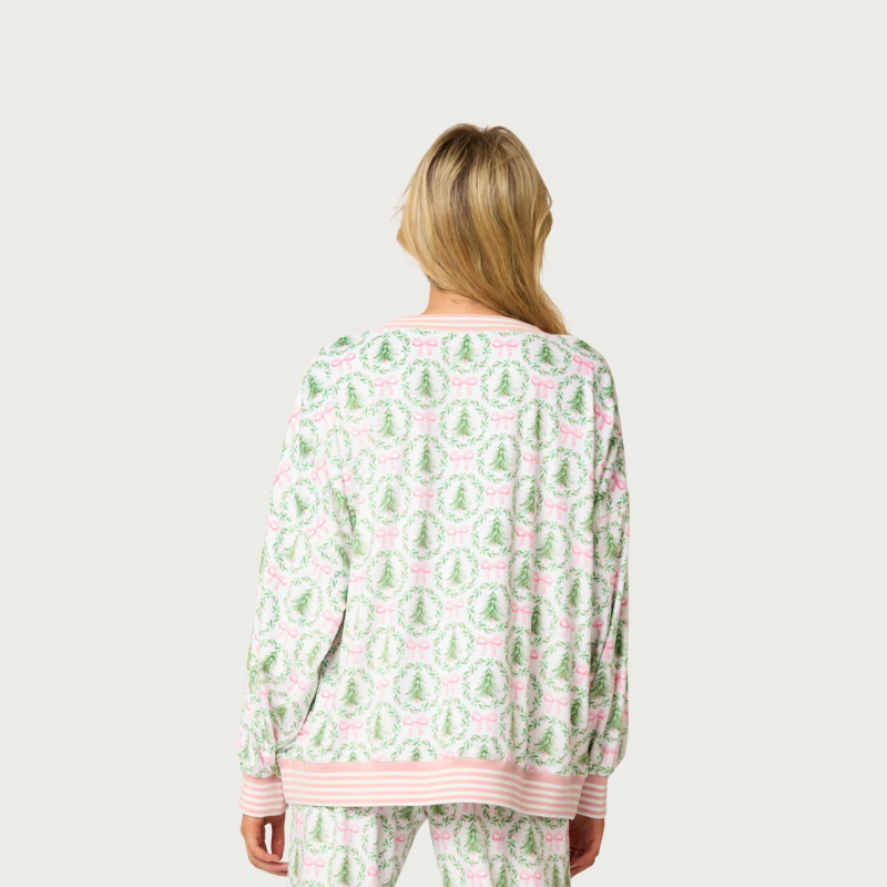 Cozy Christmas Pyjama Set with Mason Luma Heat Tech ™