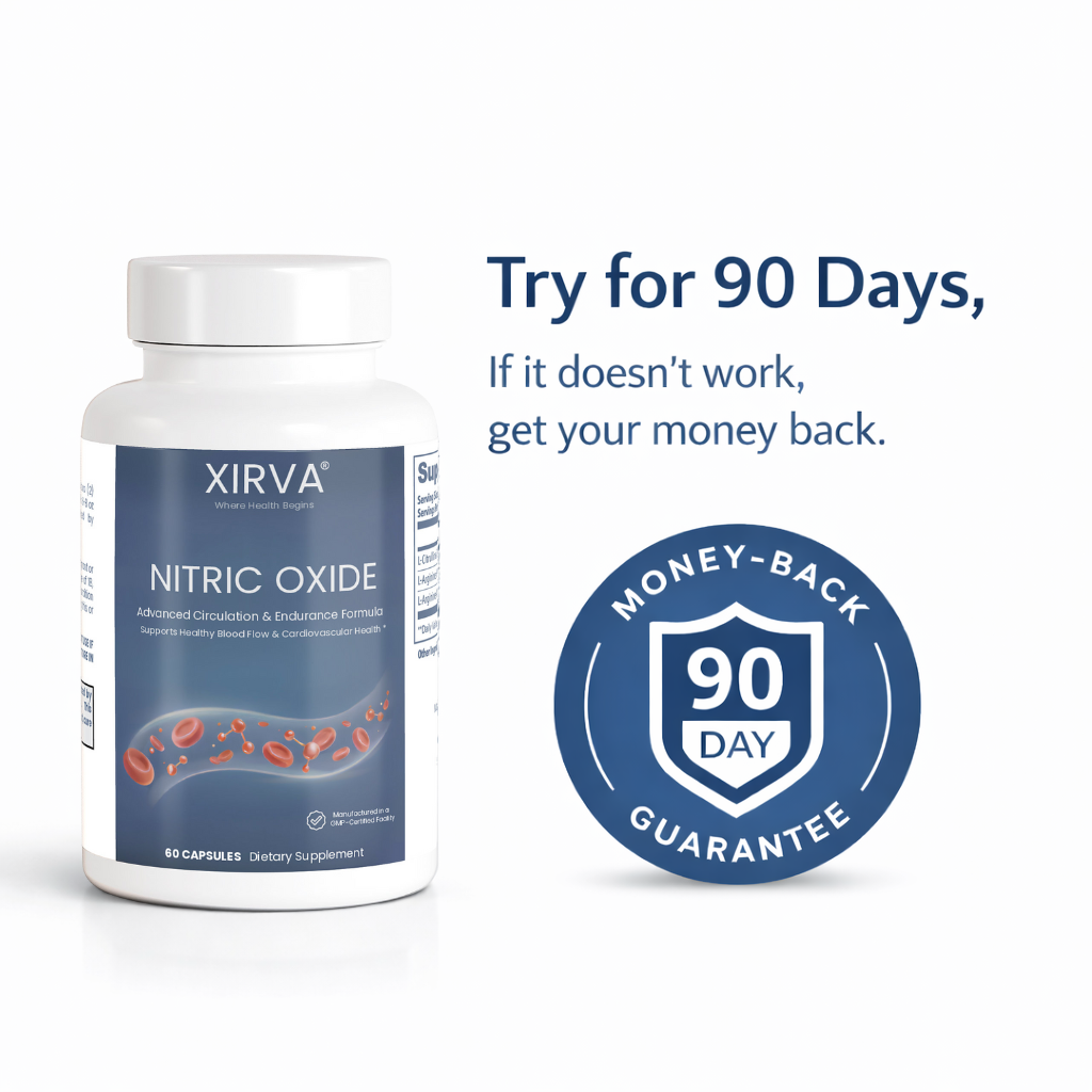 XIRVA – Maximum Circulation Formula for Nitric Oxide Production